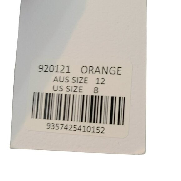 MVN The Label NWT Women's Sleeveless Maxi Dress Orange Size 8 - Picture 9 of 11